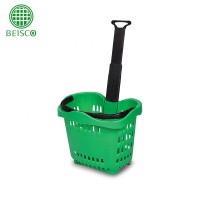 Plastic Folding Shopping Cart Foldable Shopping Trolley Folding Shopping Trolley